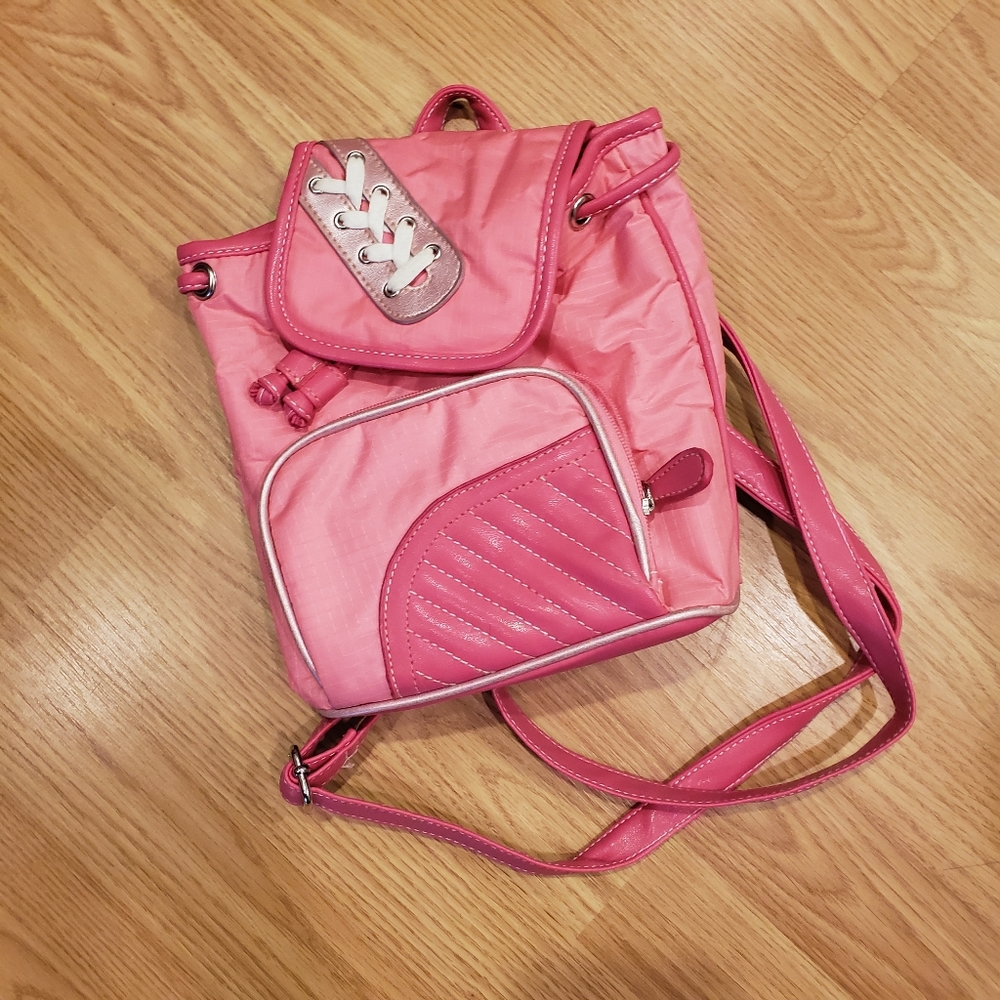 Kawaii (cute) small pink backpack